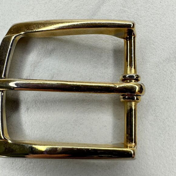 Ribco Vintage Gold Tone Simple Basic Belt Buckle Made in USA - Picture 4 of 8
